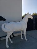 1 Life Size Plastic Model Horse