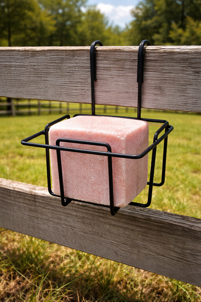Livestock Wire Salt Block Holder 50 LB.