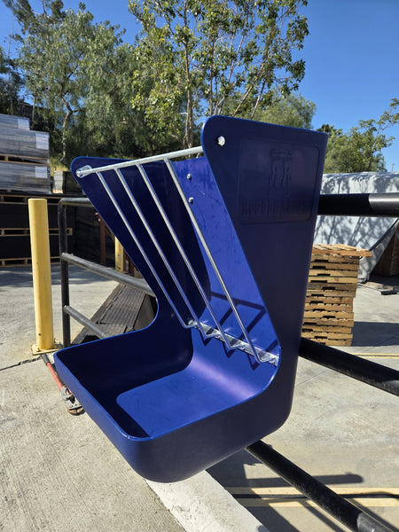 Poly Hanging Feeder Blue and Green