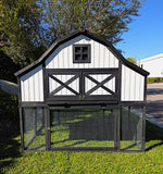 Chicken Omaha Coop & Walk In Pen Combo Set