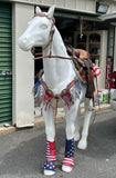 1 Life Size Plastic Model Horse