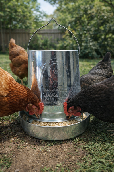 Hanging 15# Poultry Feeder