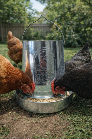 Hanging 15# Poultry Feeder