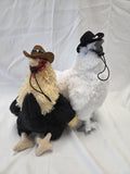 Chick Outfitters Cowboy Hats Brown & Black (2 PK)