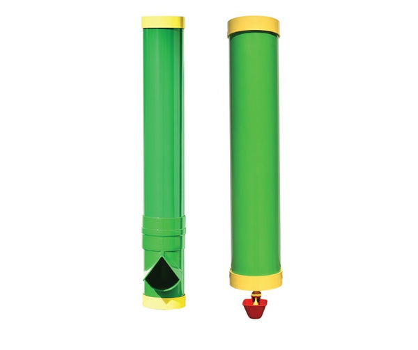 High End Hen Poultry Feeder & Waterer Combo Set