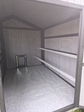 Chicken Coop Amish  4 x 6 Grey