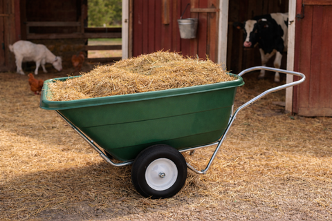 Cart All Terrain Jumbo Complete 11.5 CU. FT.  Blue or Green