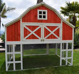 Chicken Omaha Coop & Walk In Pen Combo Set