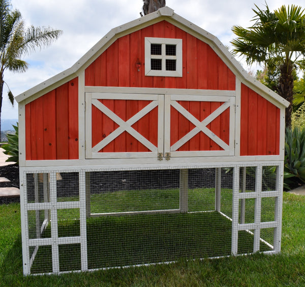 Chicken Omaha Coop & Walk In Pen Combo Set