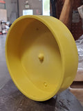 Poultry Feeder Yellow Top Cap Only