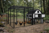 Chicken Omaha Coop & Walk In Pen Combo Set