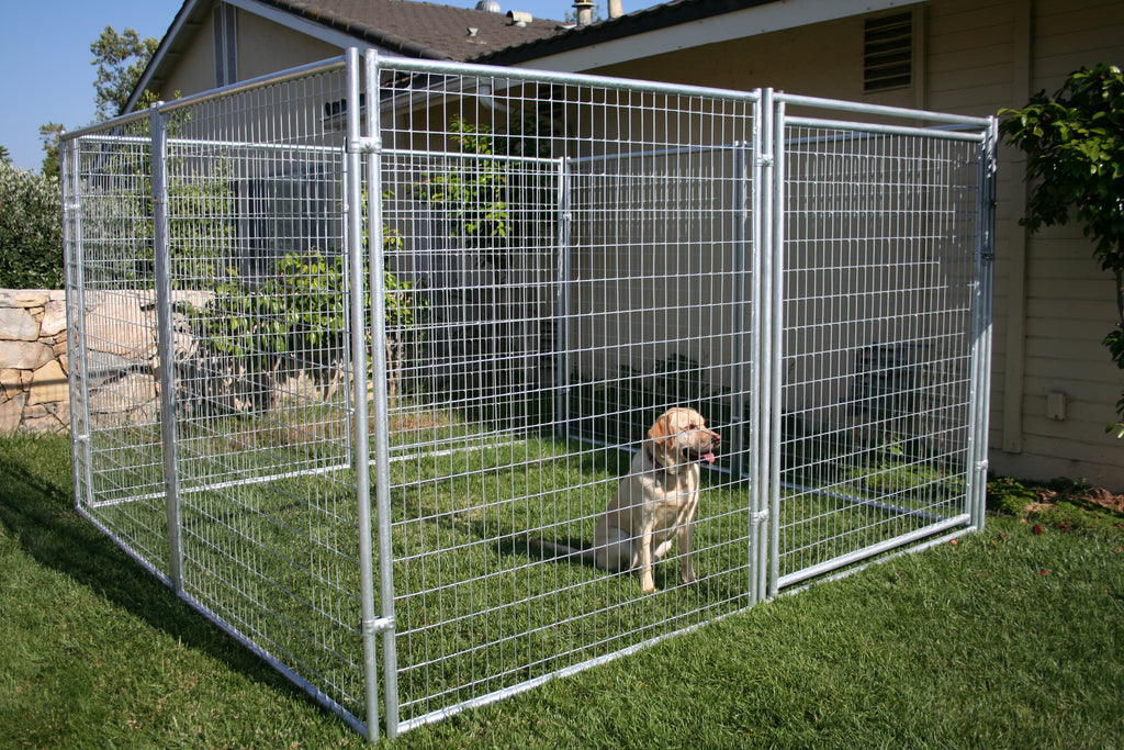 Kennel Durango 5 X 10 Galvanized OMANIMALSUPPLIES kennel-durango-5-x-10-galvanized-omanimalsupplies