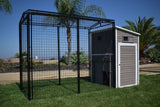 Chicken Coop Chalet Set ( Includes both Coop and Wire Pen)